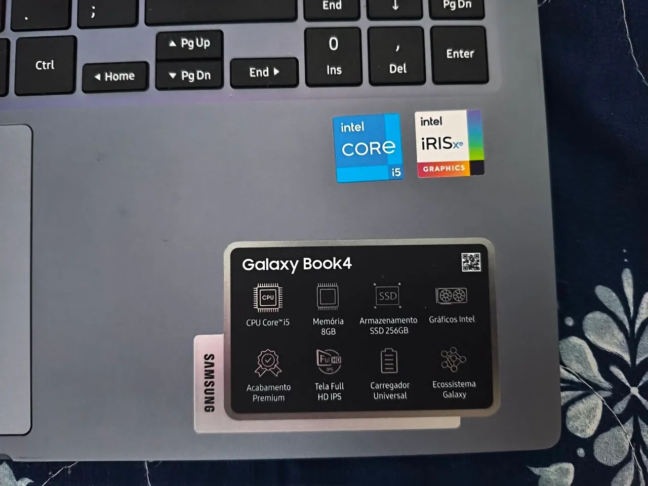 Vendo Notebook Galaxy Book 4 I5 256GB - Foto 2