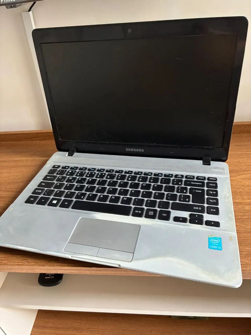 Notebook Samsung com defeito 