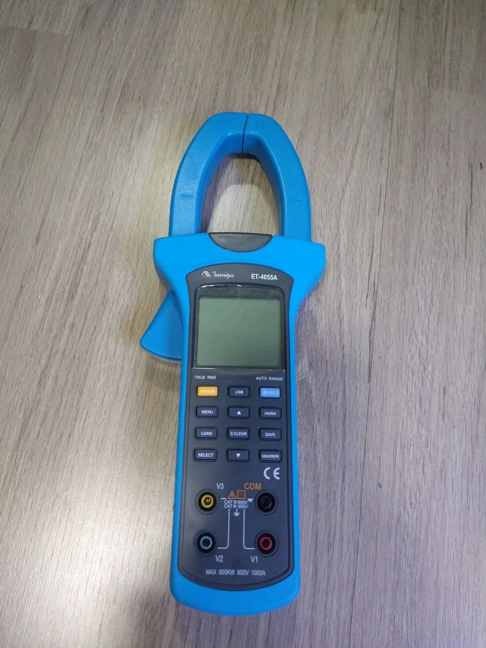 Alicate Wattímetro com Data Logger Minipa ET-4055A