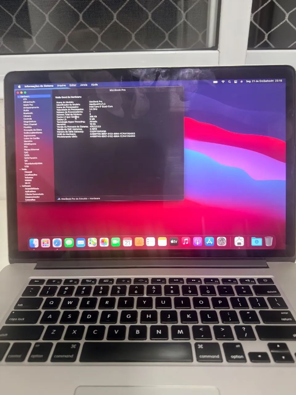 MacBook Pro Retina 15? Top de Linha | i7 | 16GB RAM | SSD 512GB | GeForce GT 750M - Foto 6