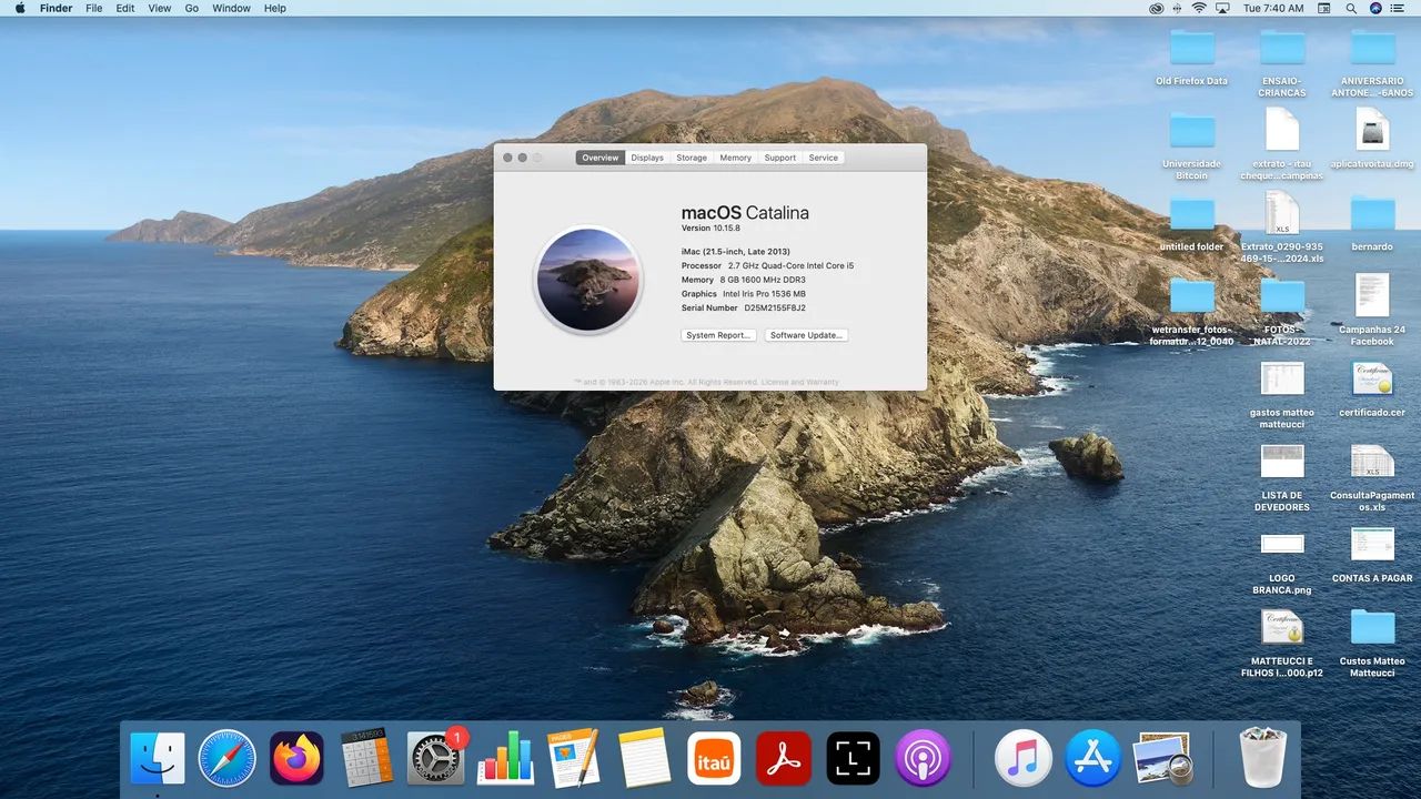Apple iMac 21,5? Intel Core i5 8GB 1TB + Teclado e Mouse - Foto 4