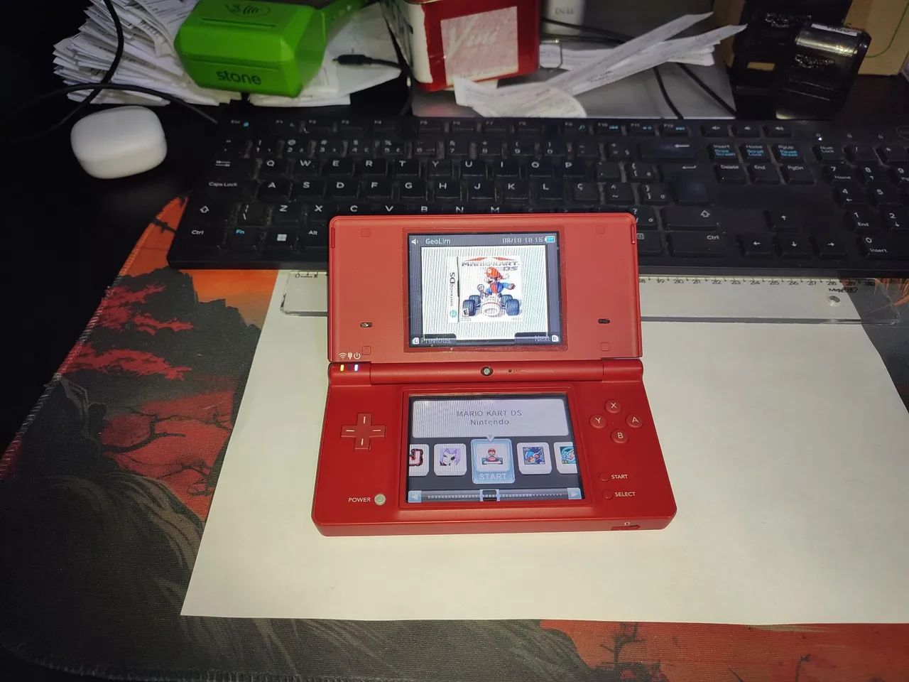 NINTENDO DSI DESBLOQUEADO COMPLETO COM CASE E PELÍCULA  - Foto 2