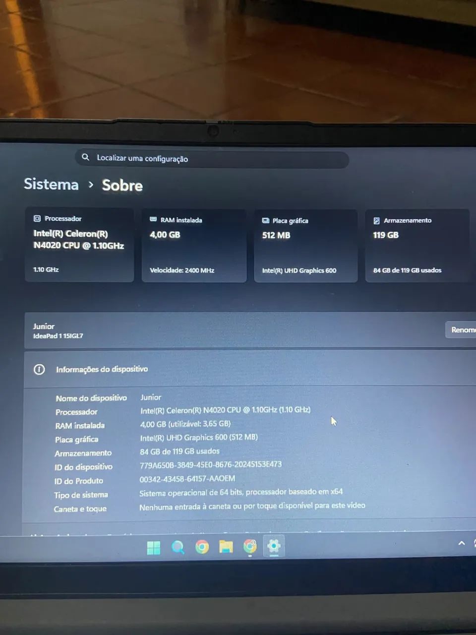 Notebook Lenovo  - Foto 2
