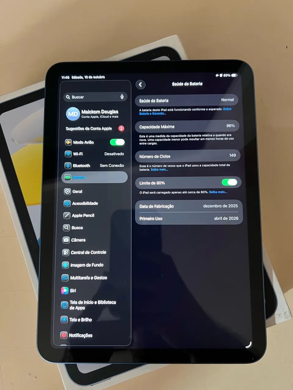 Ipad 11 A16 de 256gb Azul - Foto 5