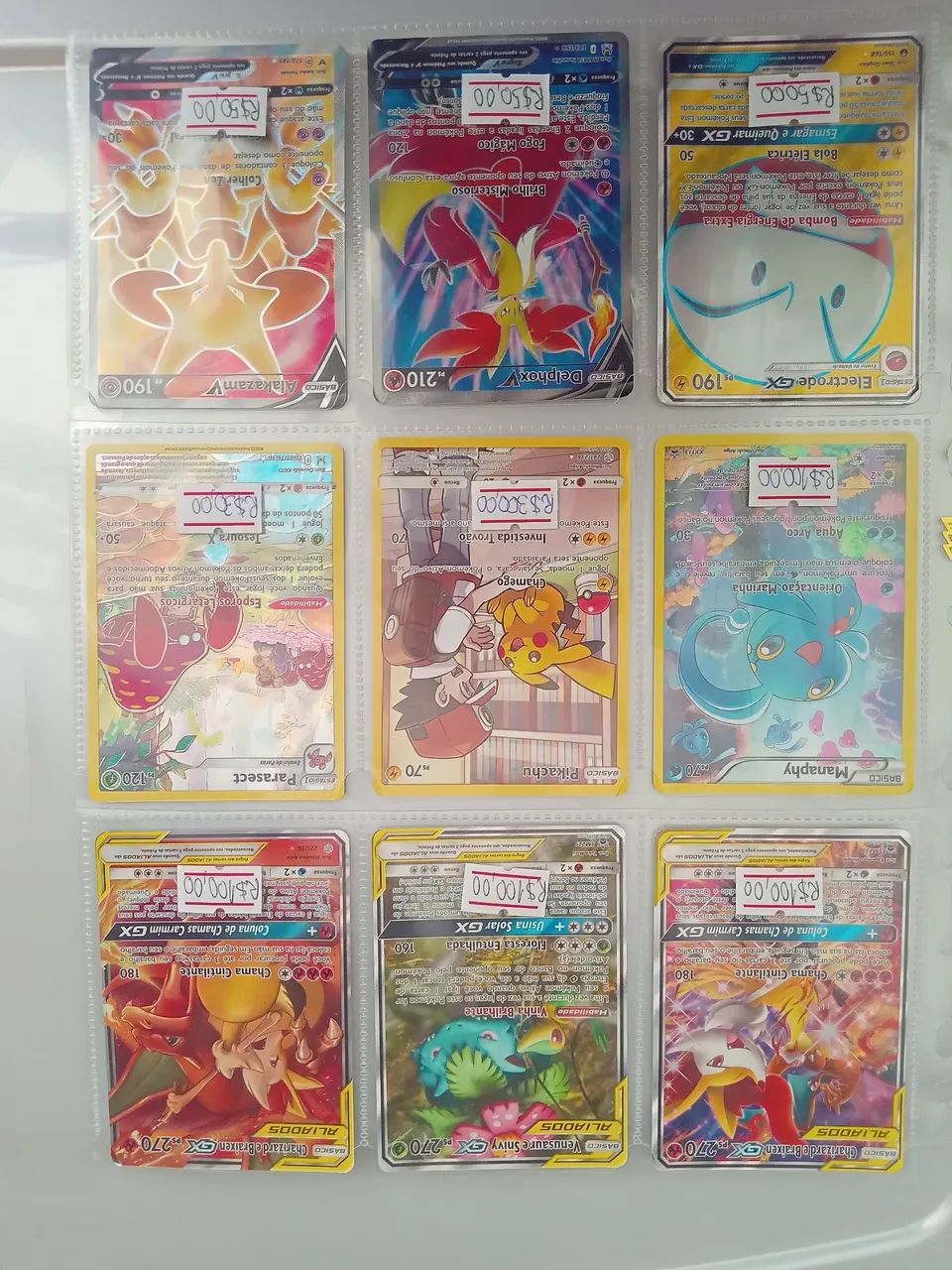 Coleção Cards Pokemon parte 1