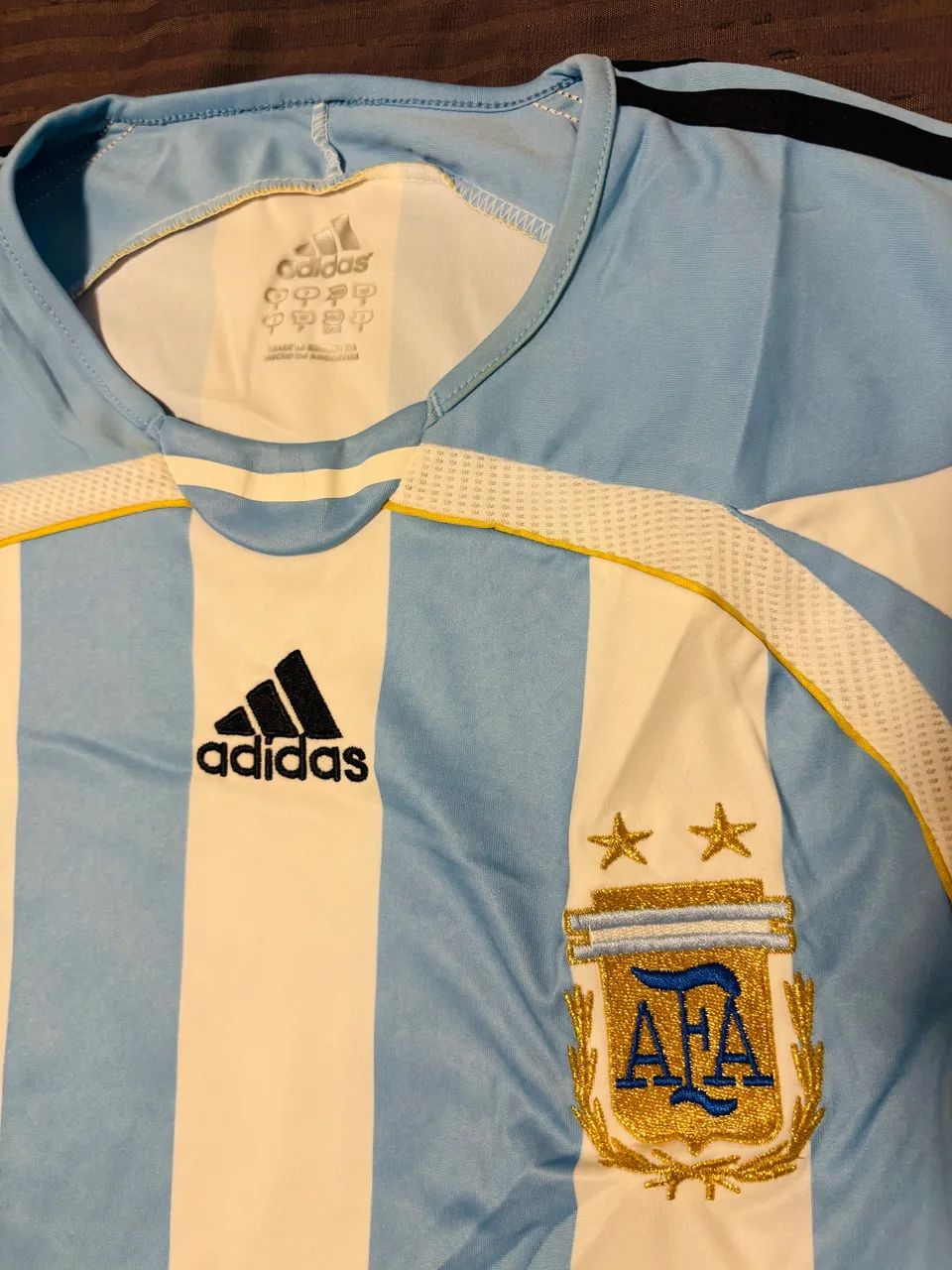 Camisa Argentina TEVEZ 11 copa 2006 - Foto 4