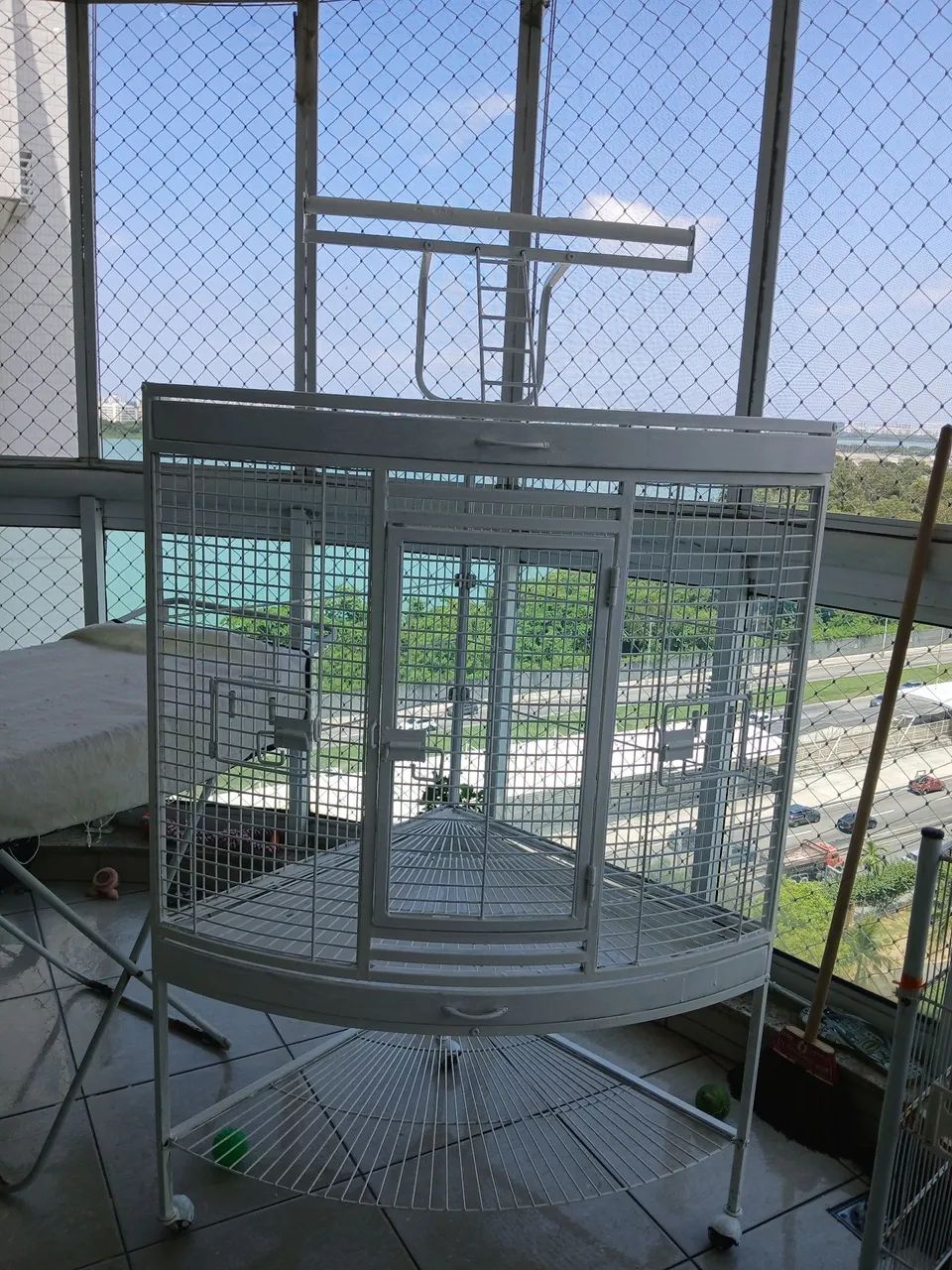 Viveiro Gaiola Papagaio Calopsita - Foto 4