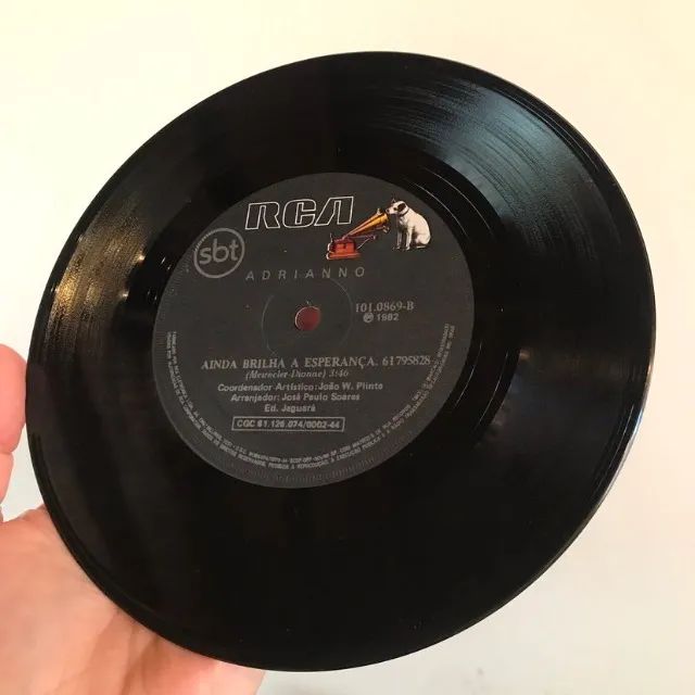 vinil compacto adrianno a força do amor rca - Foto 2