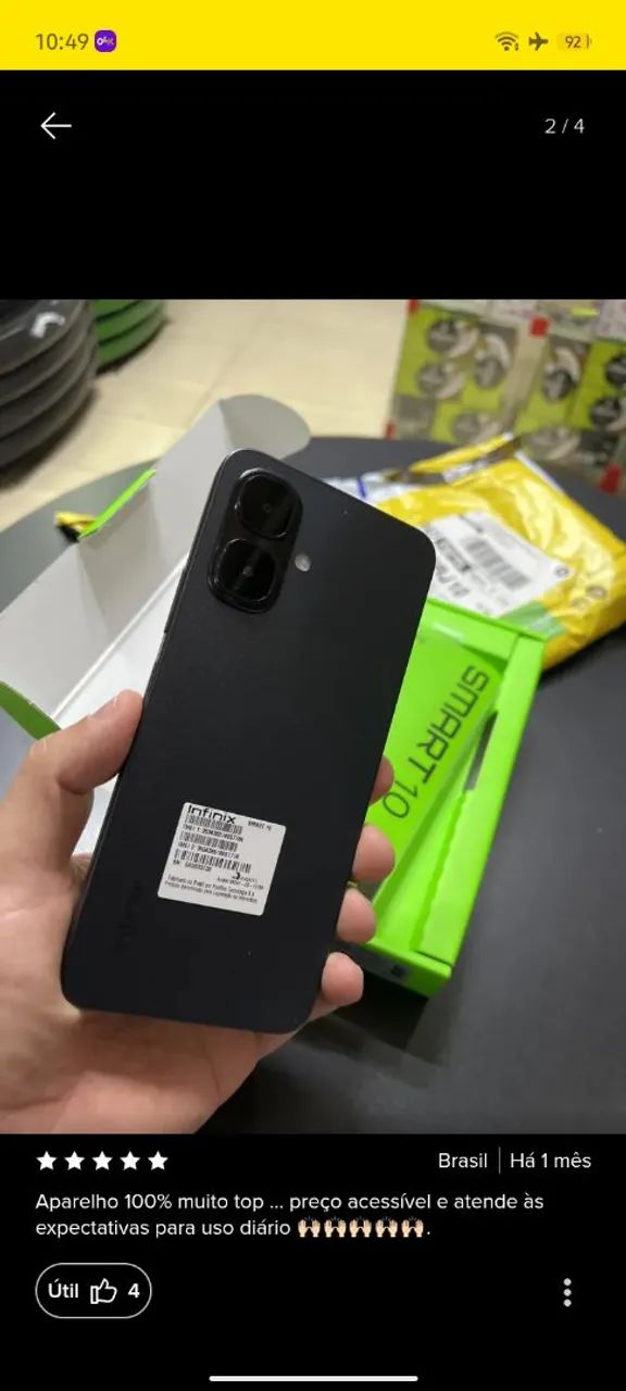 SMARTPHONE INFINIX10 LACRADO - Foto 2