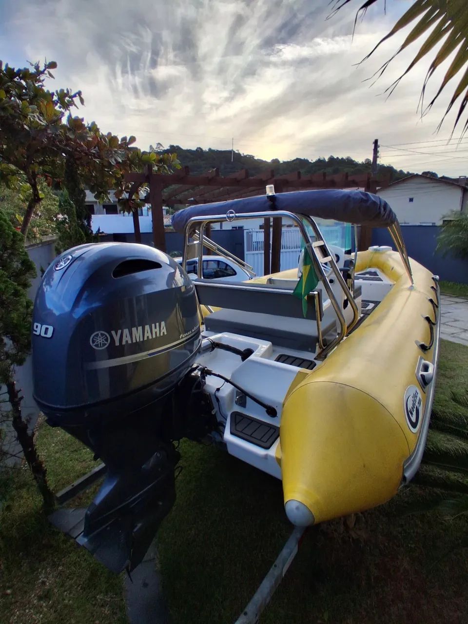 Inflável 5m com Yamaha 90 Hp  - Foto 5