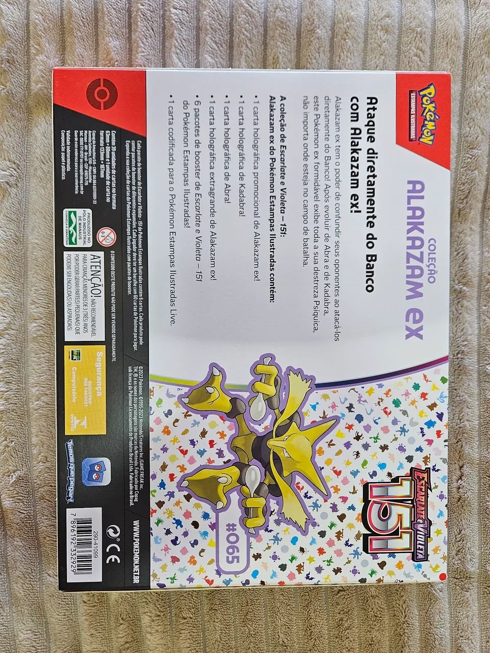 Box Alakazam 151 Pokemon TCG - Foto 3