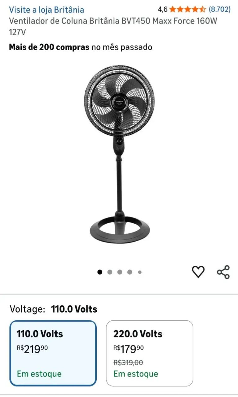 Ventilador Britânia 60w Turbo 110v - Foto 2