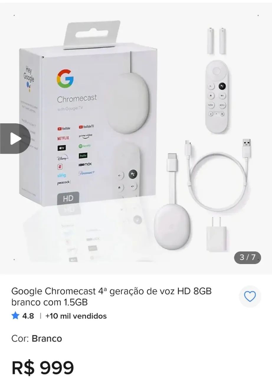 TV Sony Bravia 40' com Chromecast  - Foto 3
