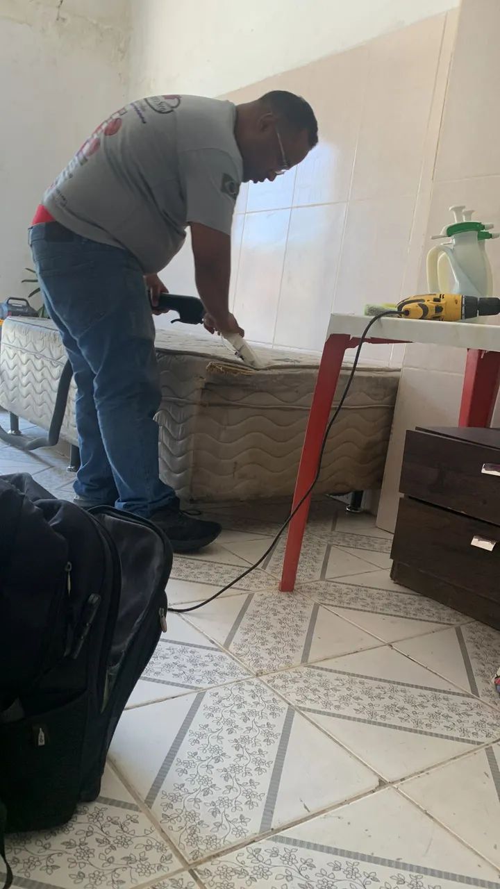 Troco cama solteiro +colchao em tv - Foto 2