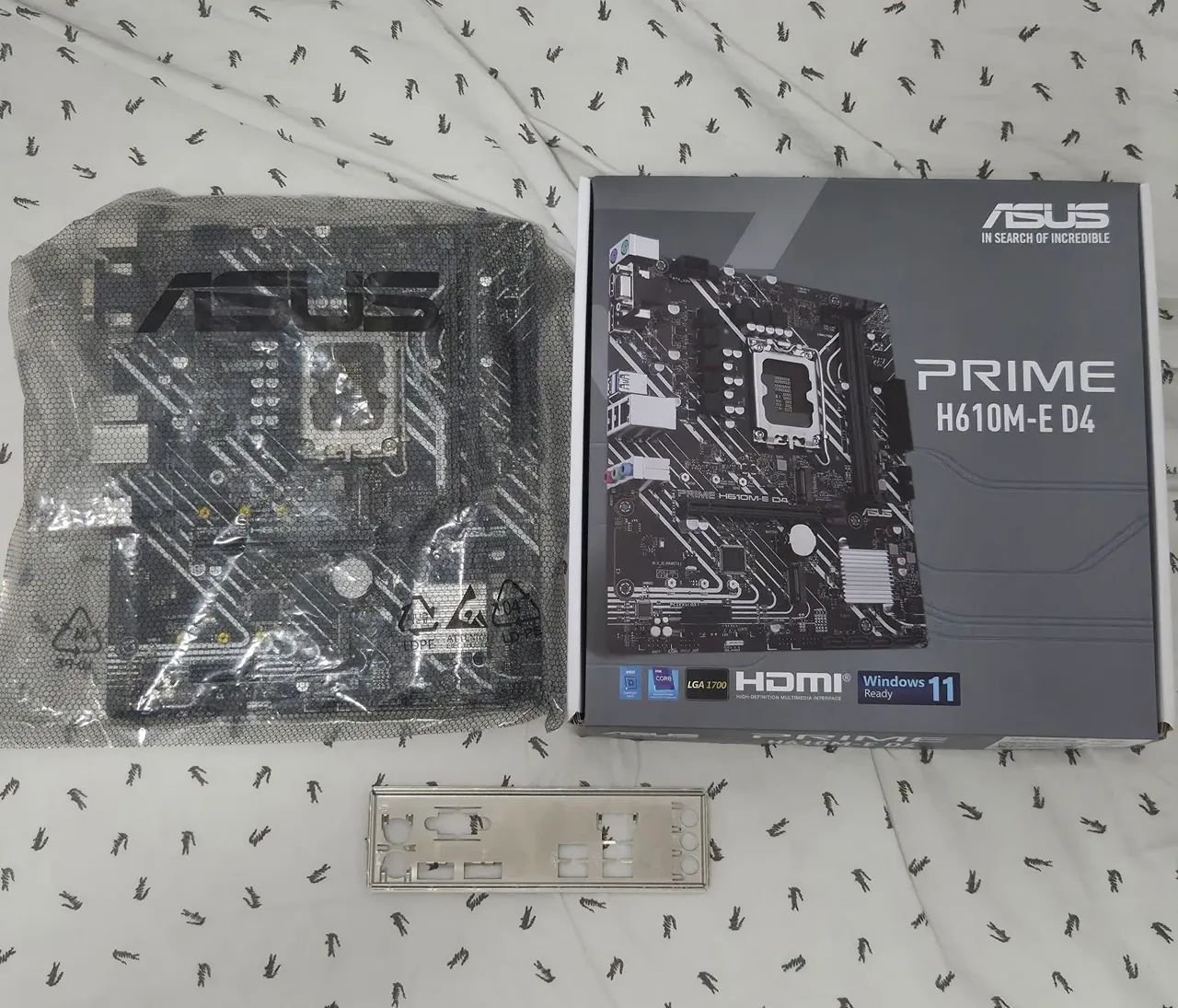 Placa Mãe Asus H610-M PRIME - Foto 2