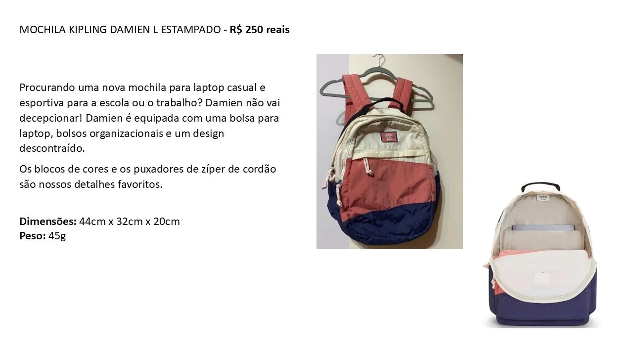 Mochila Kipling Damien L - Foto 4