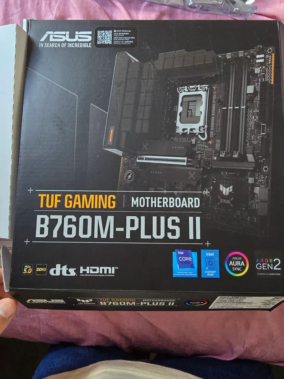 Placa asus tuf b760 plus II SEM WI-FI  - Foto 2