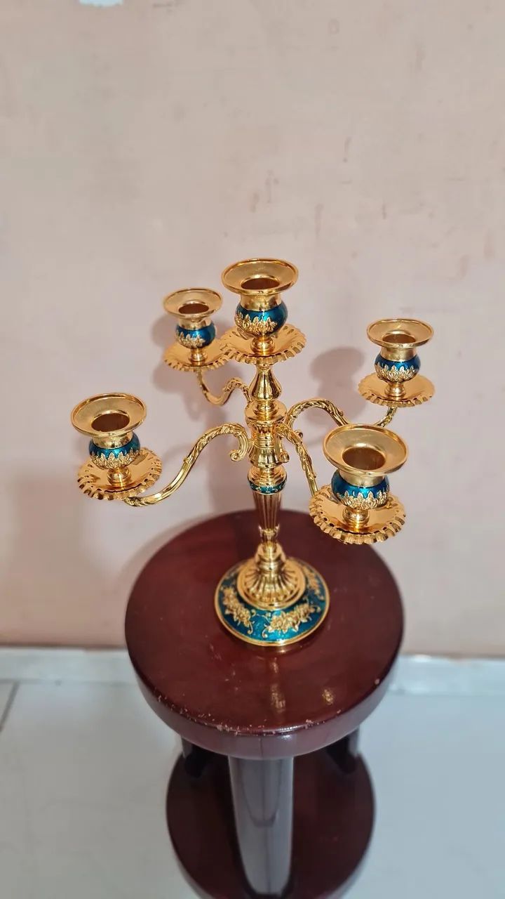Castiçal candelabro.  - Foto 2