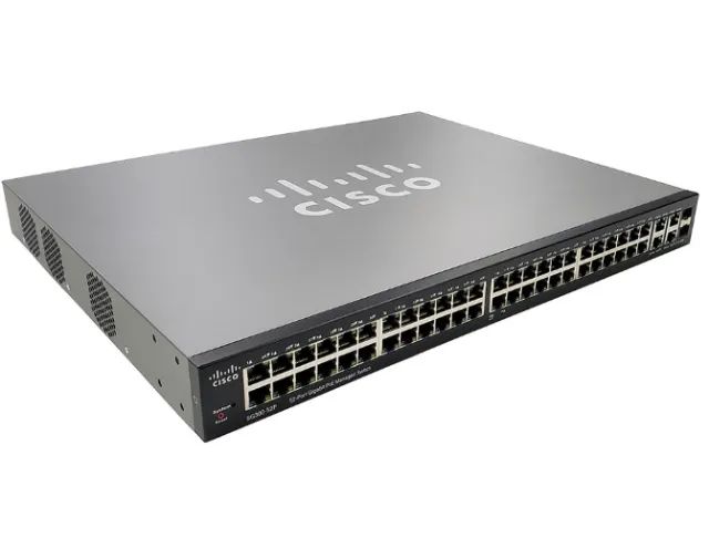 Switch Cisco SG300-52P 52 portas Gigabit PoE+