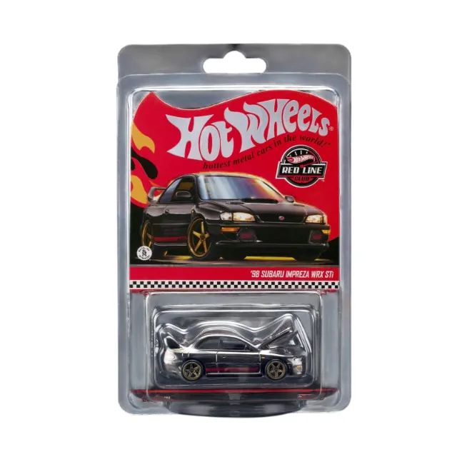 Hot Wheels Rlc Exclusive 98 Subaru Impreza Wrx Sti - Brinquedos e