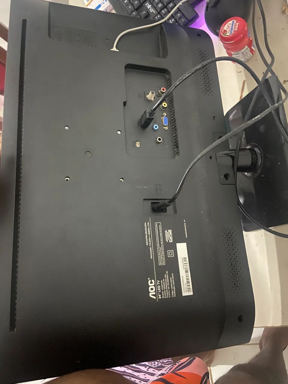 Tv de 24 polegadas com controle LED - Foto 3