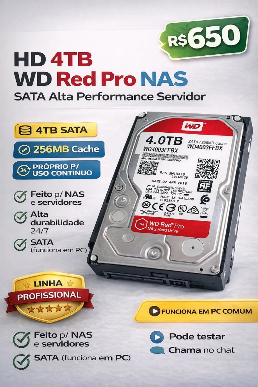 Hard Disk WESTERN DIGITAL PURPLE 8.0TB 5640RPM 256MB SATA 6Gb/s