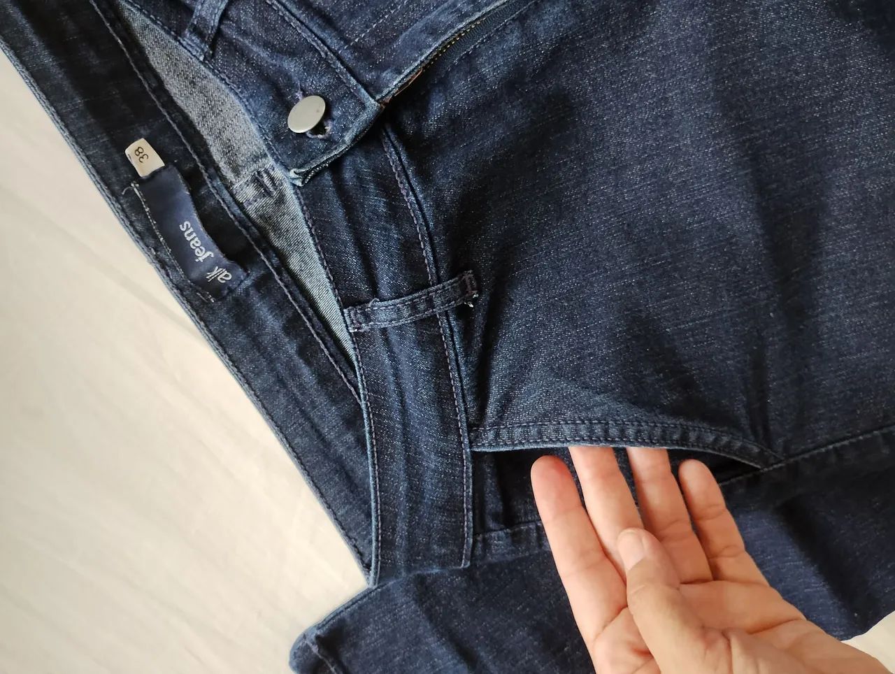Calça Jeans modelo Alfaiataria  - Foto 2