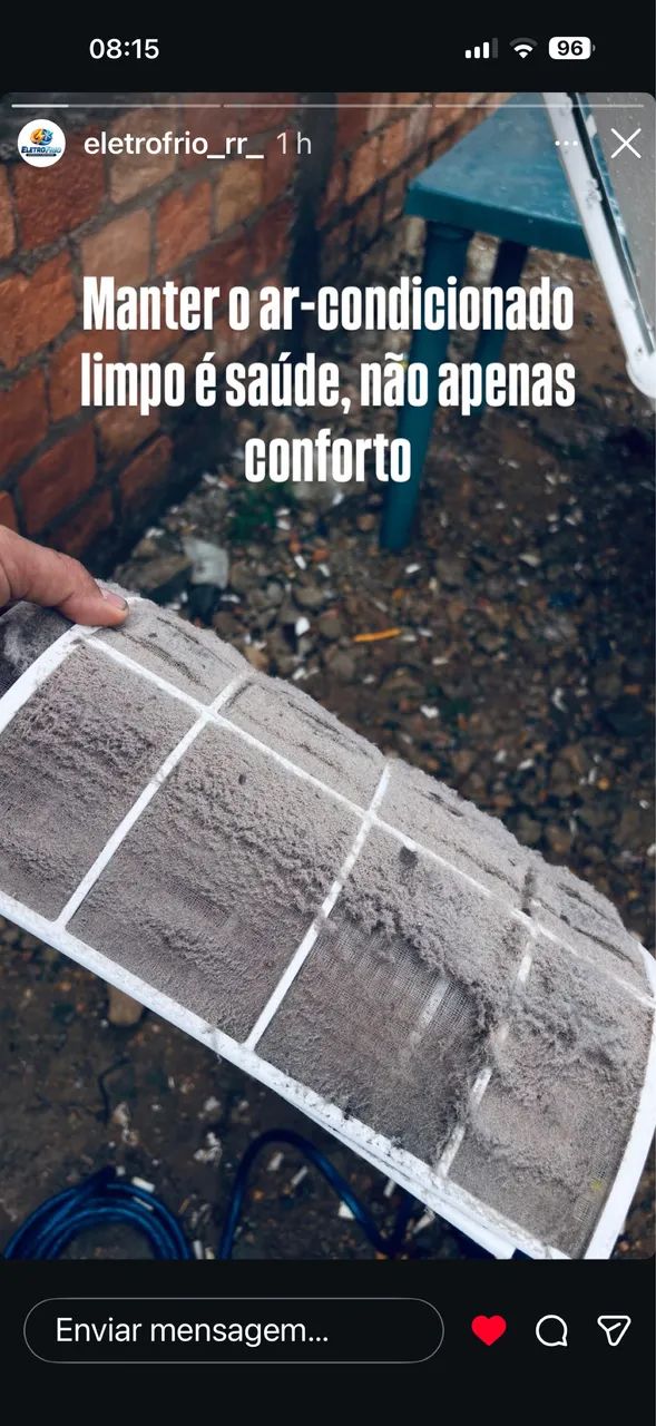 Promoção Limpeza central de ar e manutenção 