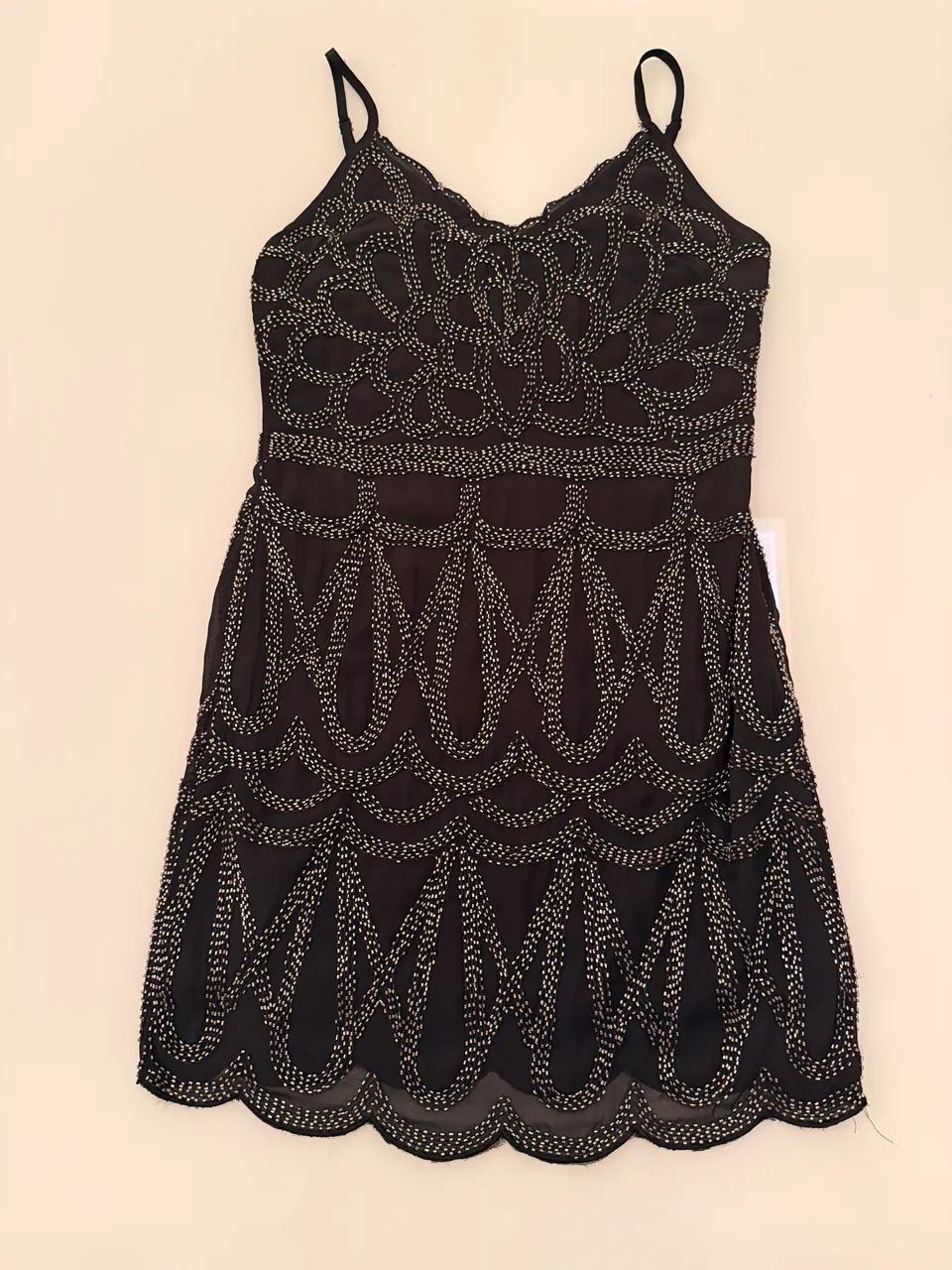 VESTIDO PRETO DE RENDA | TAM. 38 | ELEGANTE E SOFISTICADO