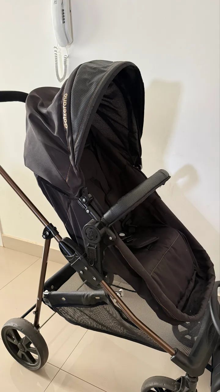 Carrinho de bebê+ bebê confort Galzerano