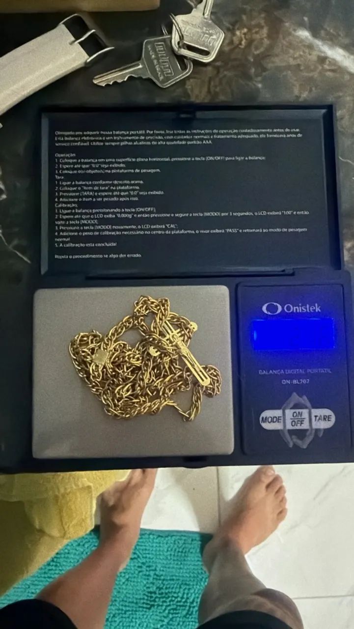 Cordão de ouro 18 K - Foto 4
