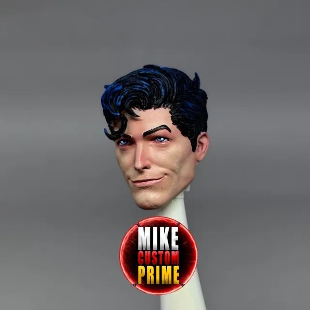 HEAD CUSTOM SUPERMAN PADRÃO MCFARLANE E CT-TOYS - Foto 3