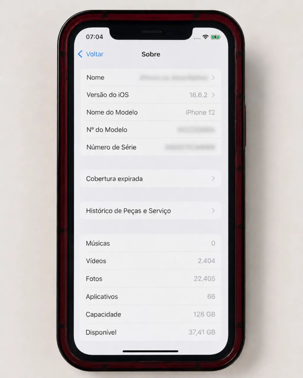 ? iPhone 12 128GB Preto - Foto 2