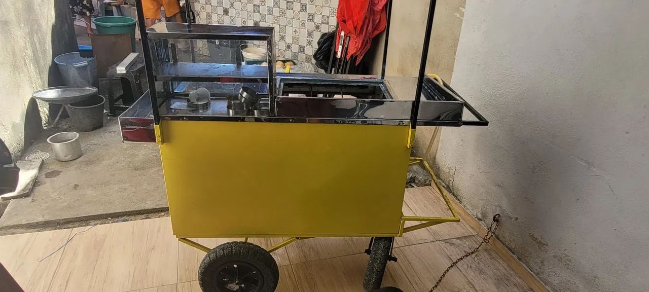 Carrinho de lanches 