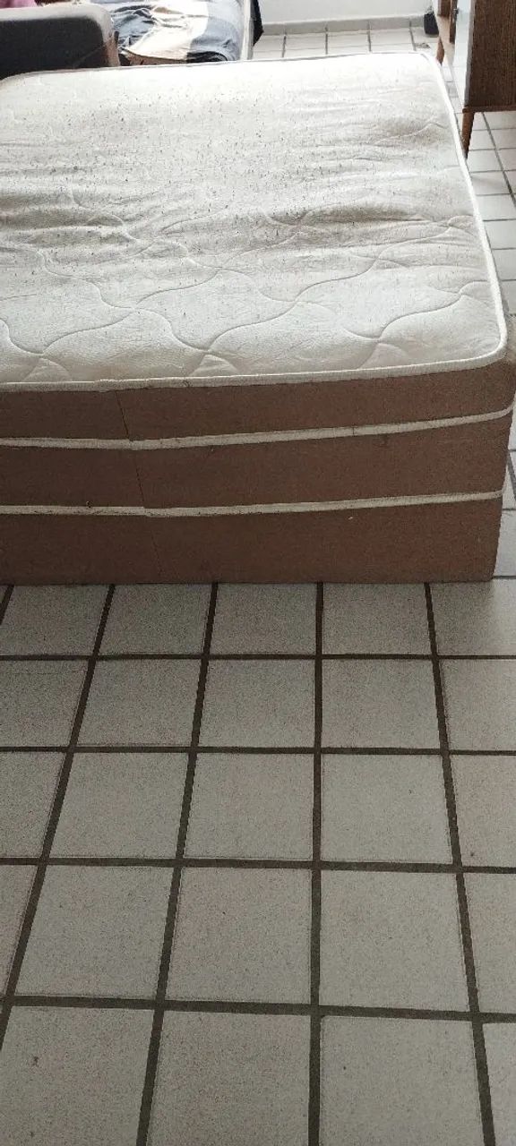 Cama box casal para doação