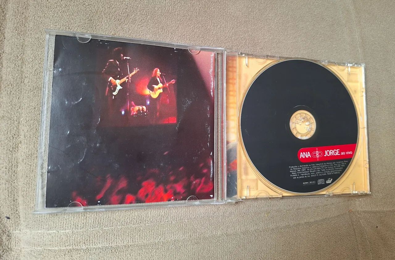 Cd original Ana Carolina e Seu Jorge - Foto 3