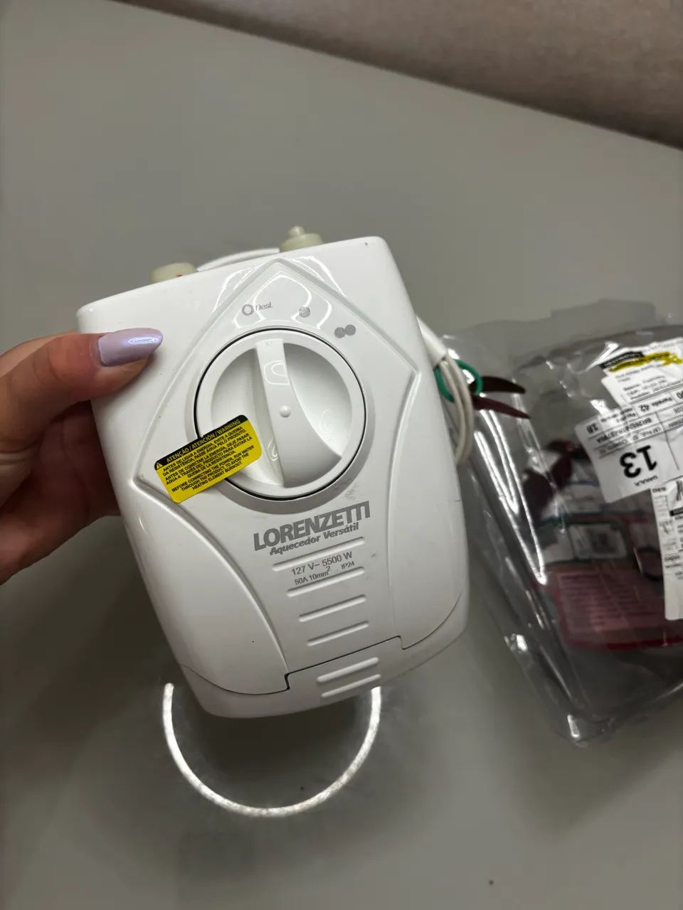 Aquecedor elétrico lorenzetti