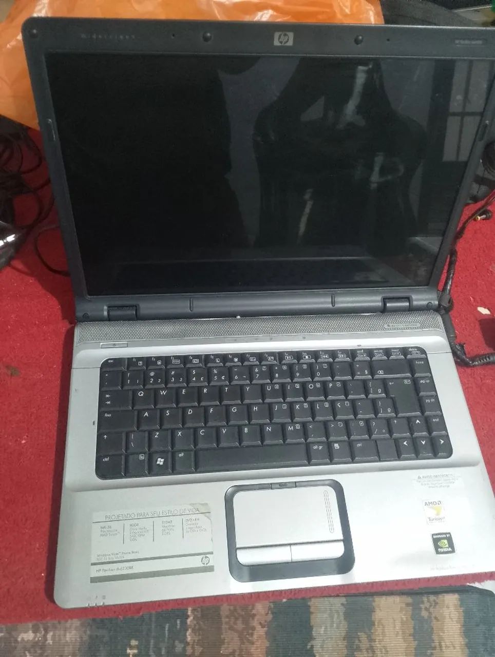 Notebook HP para conserto retirada de peças - Foto 5