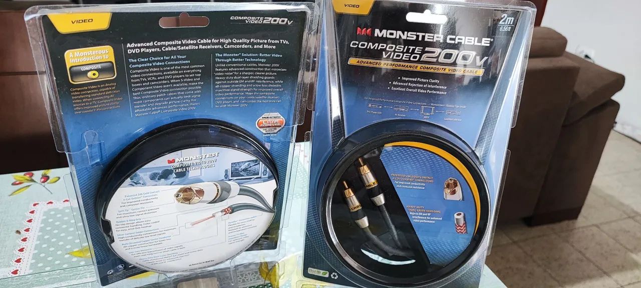 Cabo coaxial Monster Cable original  - Foto 5