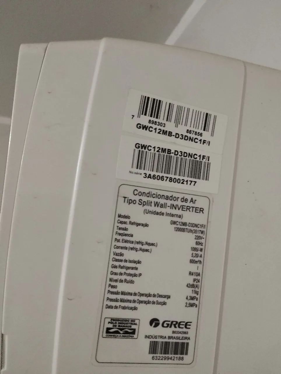 Ar condicionado Gree 12BTU  - Foto 5