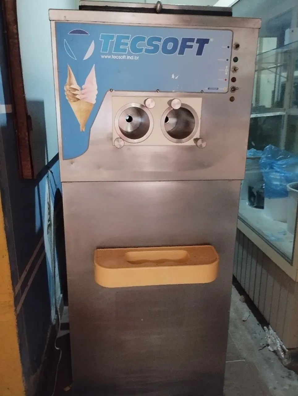 Máquina de sorvete italiano 