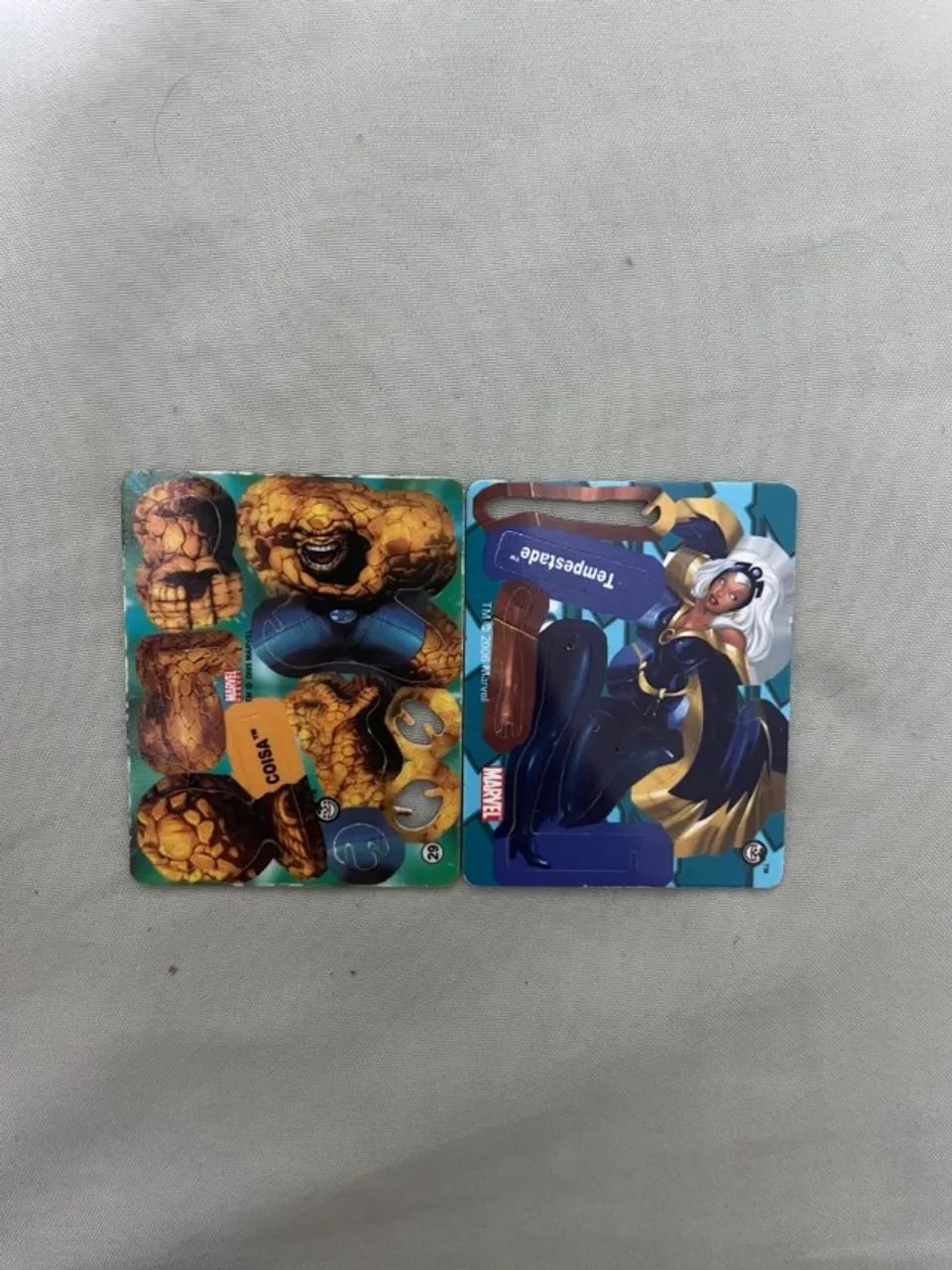 9 TAZOS MARVEL MONTAVEIS ELMA CHIPS - Foto 3