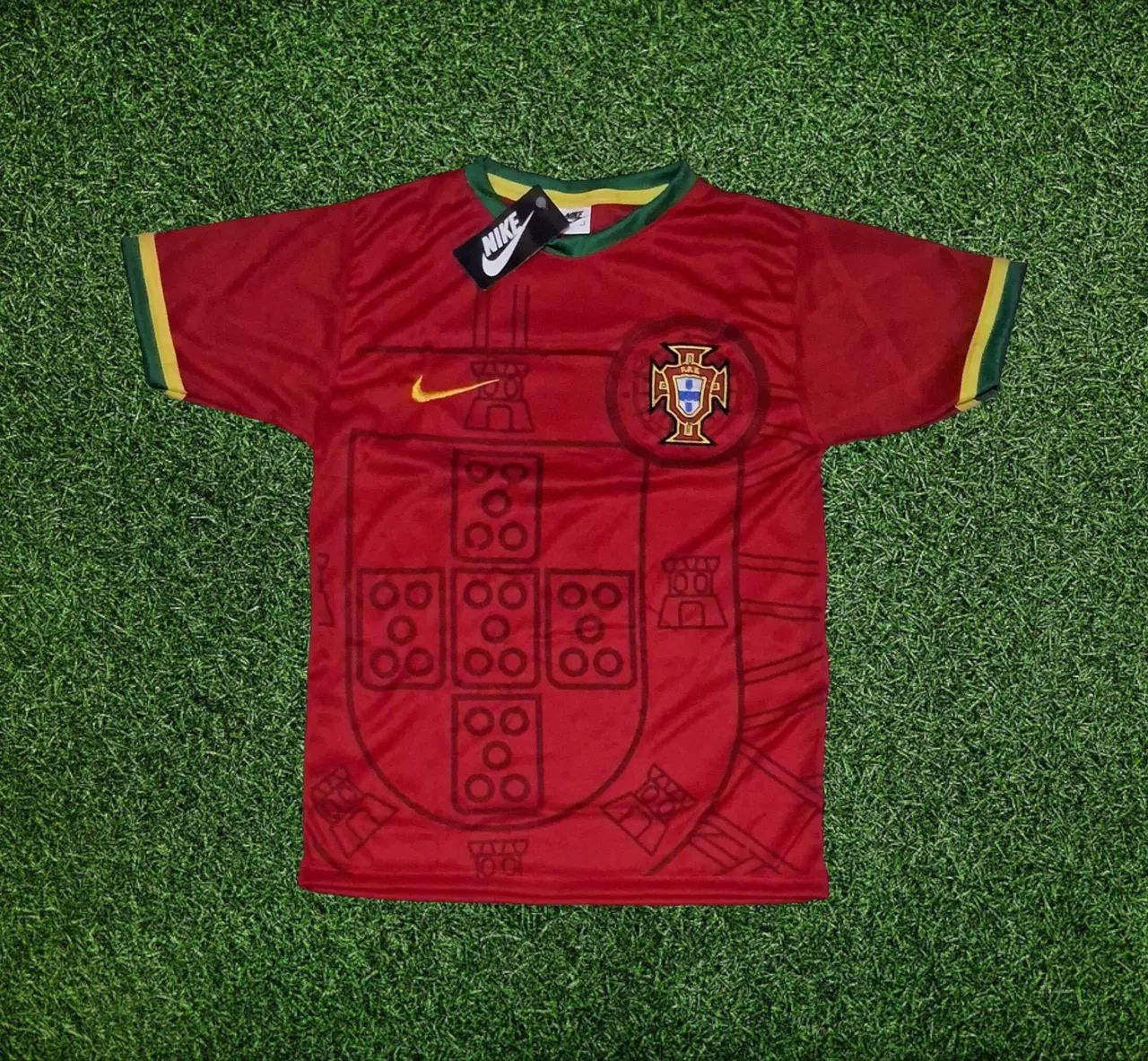 Camisa Portugal infantil / juvenil 