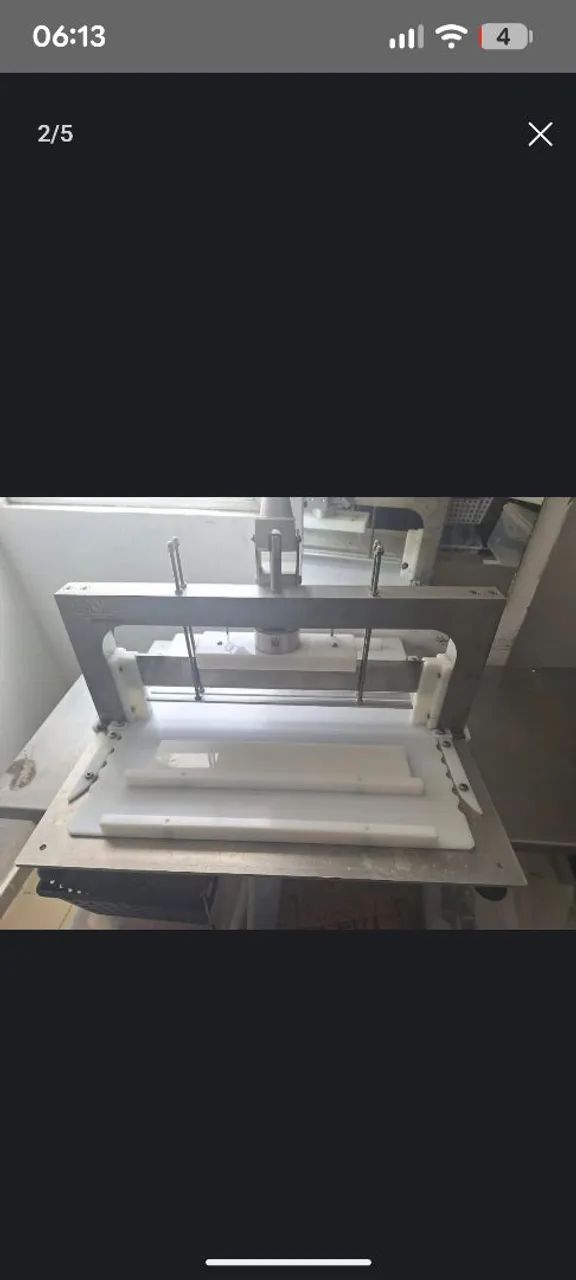 Guilhotina profissional, manual para cortes de bolo de qualquer tamanho