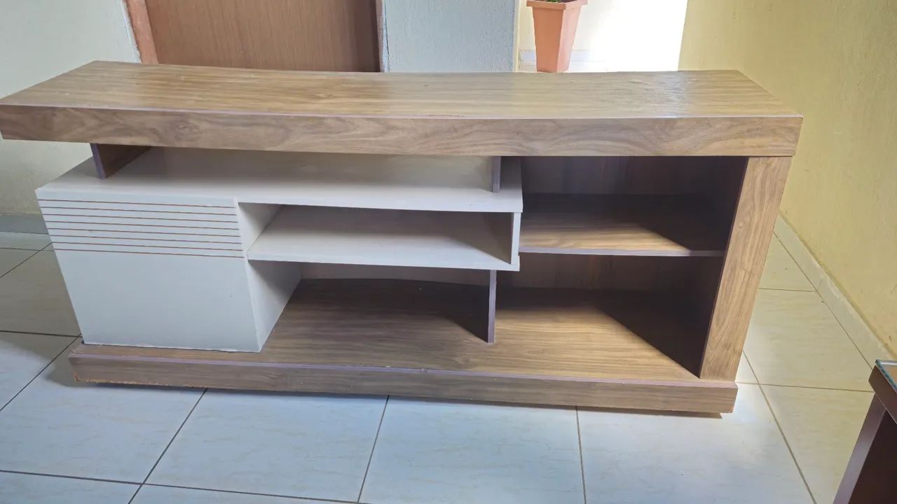 RACK PARA TV MODERNO - ÓTIMO ESTADO - Foto 3