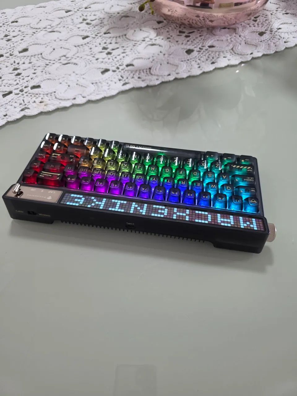 Teclado Mecânico KT68 Machenike - Foto 2