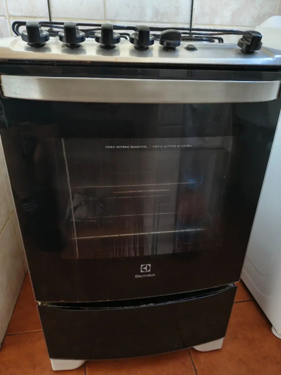 Fogão Electrolux 4 bocas com mesa de inox - Foto 2