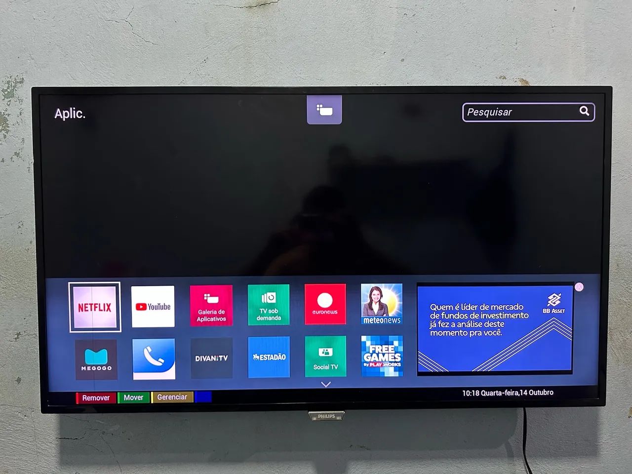 Tv Philips smart 40 polegadas 