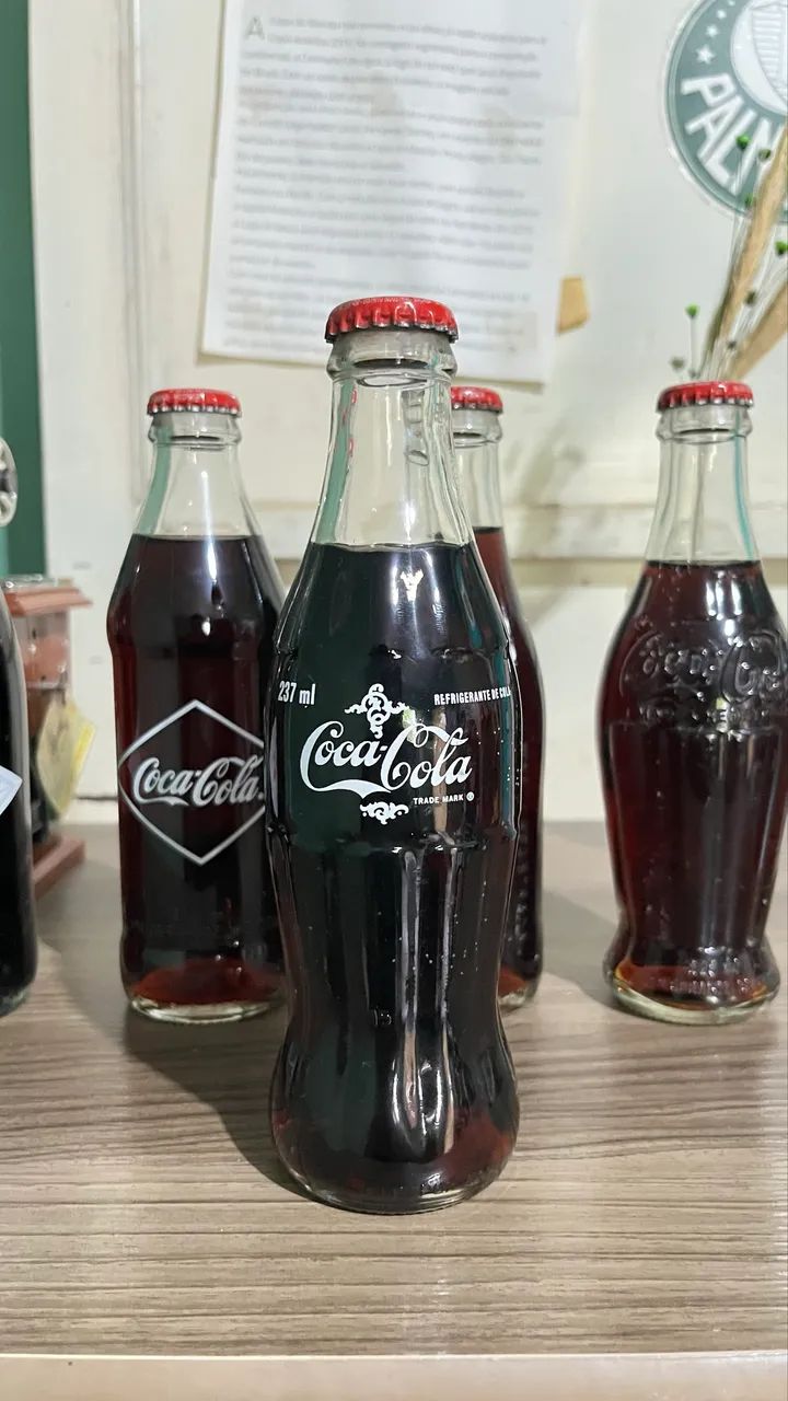 Coca Cola Kit 6 Garrafinhas Históricas - Foto 3