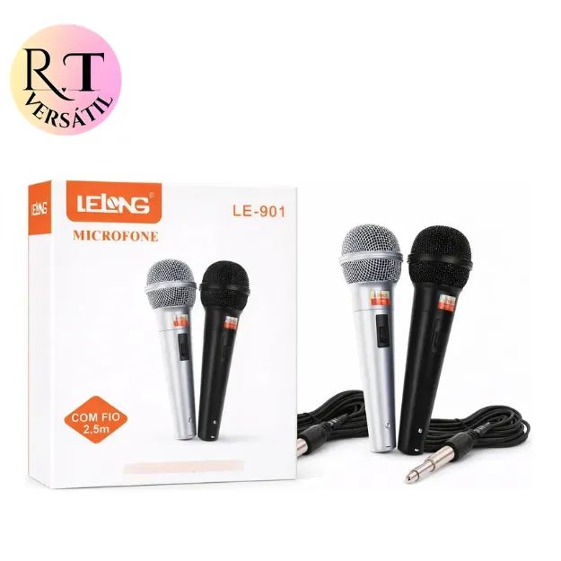 Microfones Lelong Le-901 Dinâmico
